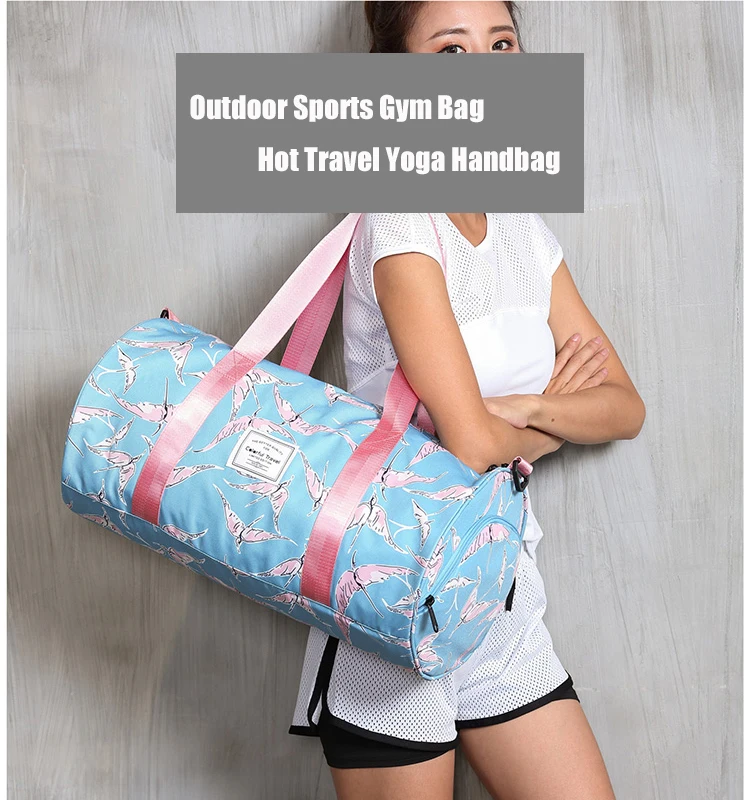 Специальные горячие открытый водостойкий нейлон спортивные сумки для спортзала для мужчин женщин Training фитнес дорожная сумка Йога мат