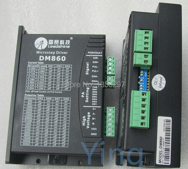 Free shipping,Leadshine two phase stepper motor driver DM860 24 80VDC