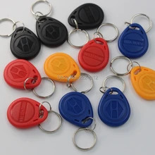 125 кГц EM4100 TK4100 Близость RFID идентификатор брелоки для контроля доступа переключатель посещаемости времени 10 шт./партия