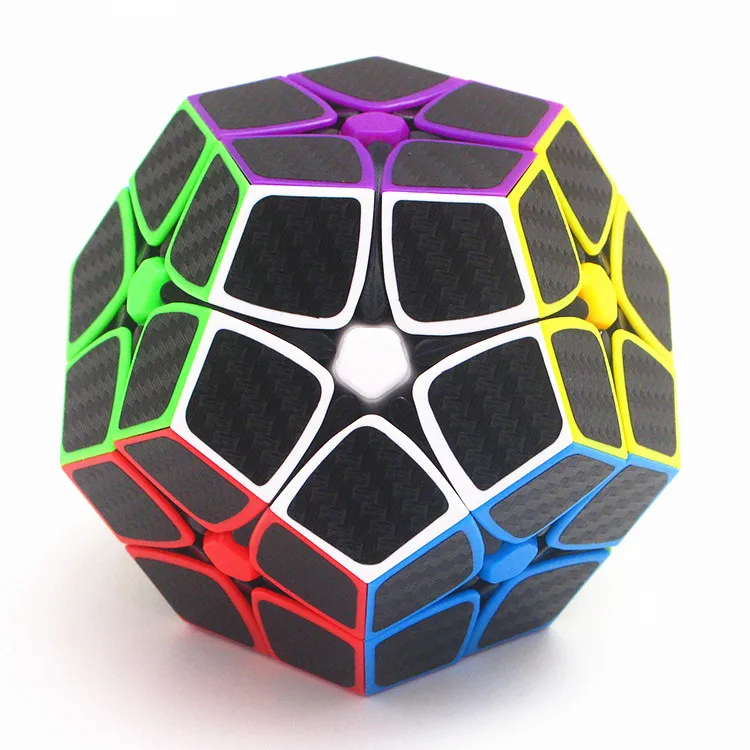 

Zcube 2x2 megamins Cube Carbon Fiber Speed Cube Dodecahedron Puzzle Toys