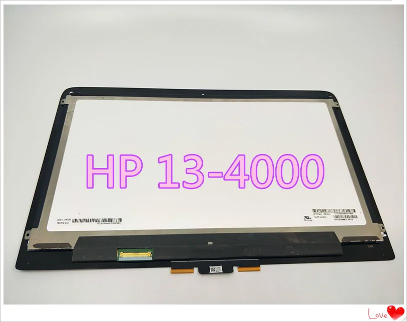 Сенсорный экран в сборе для HP Spectre X360 13-S 13-4000 QHD 2560*1440 LP133QH1 SPA1 Оригинальный