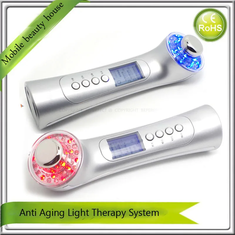 High Frequency Ultrasound Ultrasonic Ion Led Light Photon Therapy Skin