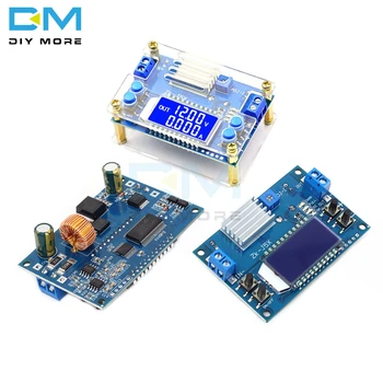

1.2-32V 5A Constant Voltage Current LCD Digital Voltage Current Display Adjustable Buck Step Down Power Supply Module With Case