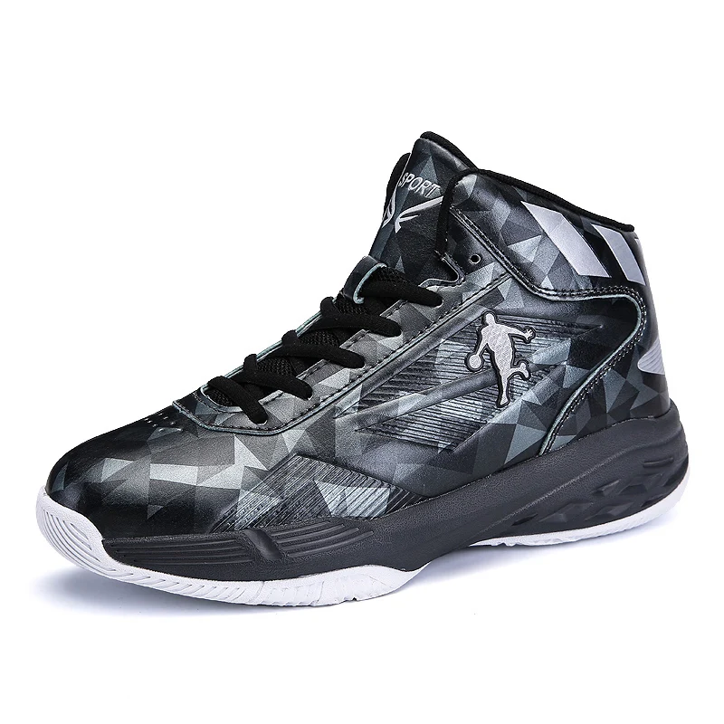 

Winter Men Basketball Shoes Retro Outdoor High Quality High Top Sneakers Outdoor Men Sport Breathable Ankle Boots Basket Homme