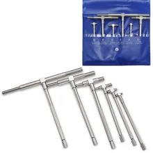 8-150 мм 6 шт Телескопический манометр набор внутренних манометров для быстрого измерения отверстий внутри