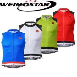 Weimostar Лето жилеты для велоспорта mtb ropa ciclismo Pro Езда Велосипедный спорт жилет Keep Dry майка Прохладный холодной одежда без рукавов