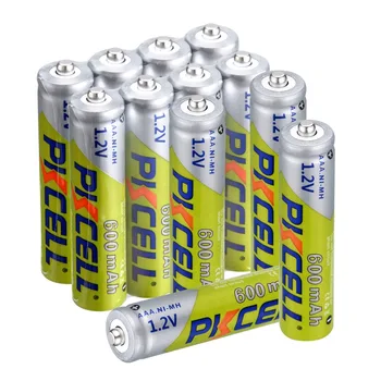 

24 Pcs aaa Battery Ni-MH 1.2V AAA 600MA Rechargeable Battery Batteries 3A Bateria Baterias For remote control toy MP3/MP4 camera