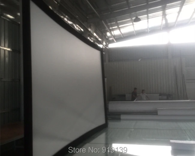 120inch Curved fixed frame screen pic 2