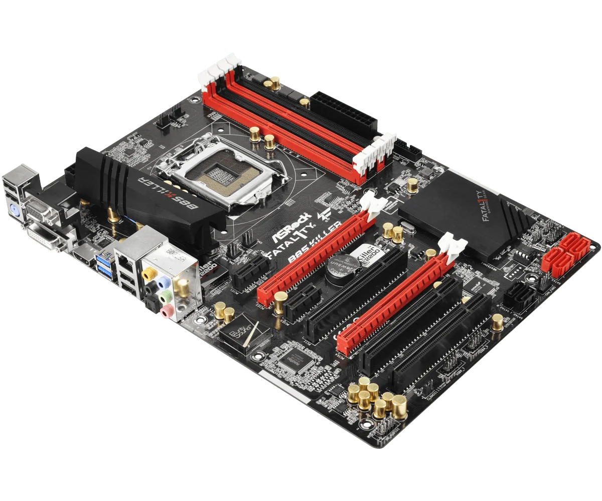 Б/у, Материнская плата ASROCK B85 Killer LGA 1150 32bg USB 3,1 ATX для настольных ПК