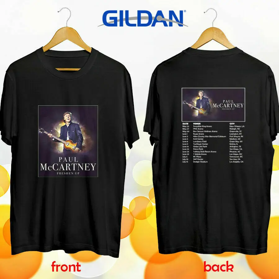 

RARE ITEMS Paul McCartney Freshen Up tour dates 2019 T-shirt S-3XL