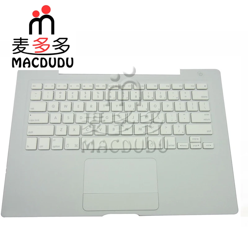 

Used For Macbook A1181 13" WHITE US Top Case Palmrest with Trackpad & Keyboard