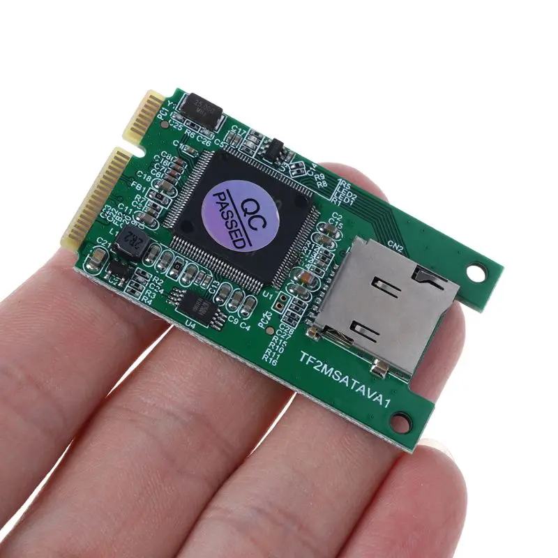 Micro SD TF карта для мини PCI-E mSATA SSD твердотельный накопитель адаптер конвертер для ПК компьютер ноутбук аксессуары