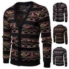 Осенний мужской свитер, пальто для мужчин, повседневный осенний свитер с длинным рукавом и принтом, Вязанный свитер, верхняя блузка, кардиган, куртка женская, свитер женский