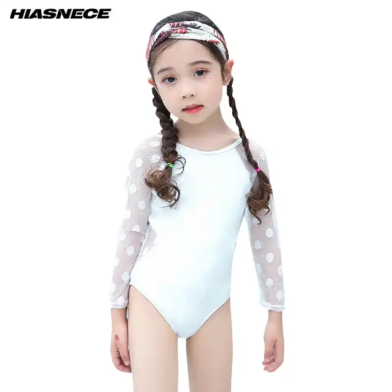 white swimsuit kids