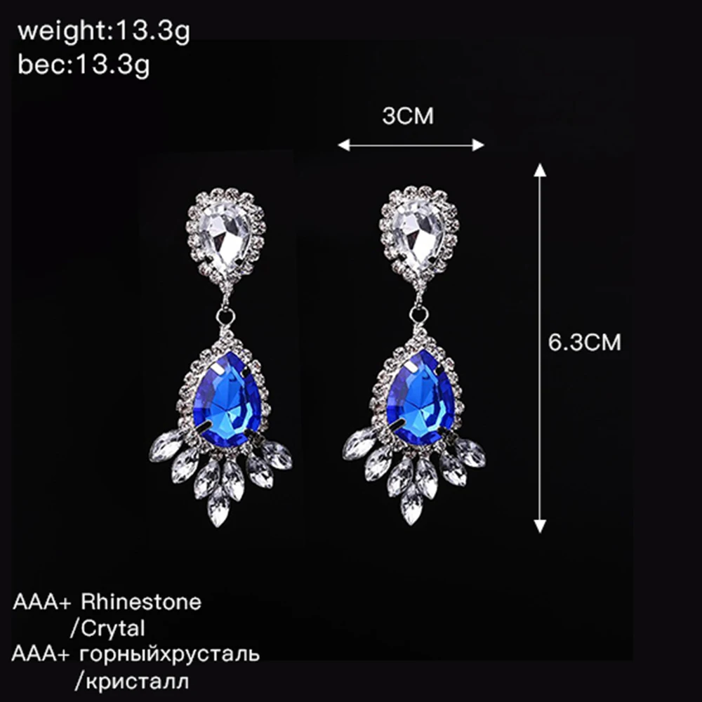 YFJEWE классические модные аксессуары Стразы висячие серьги E113|earring male|earrings pictureearrings