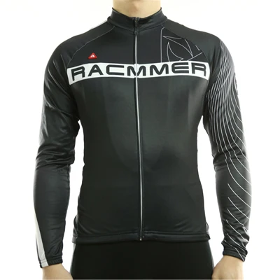 Racmmer теплый Pro зимний термальный флис Велоспорт Джерси Ropa Ciclismo Mtb длинный рукав Мужская одежда для велосипеда Maillot# ZR-21 - Цвет: Pic Color