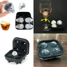 Череп в форме футбольного мяча 3D форма льда 3D форма для льда производитель бар вечерние Силиконовые Формочки шоколадная форма инструмент