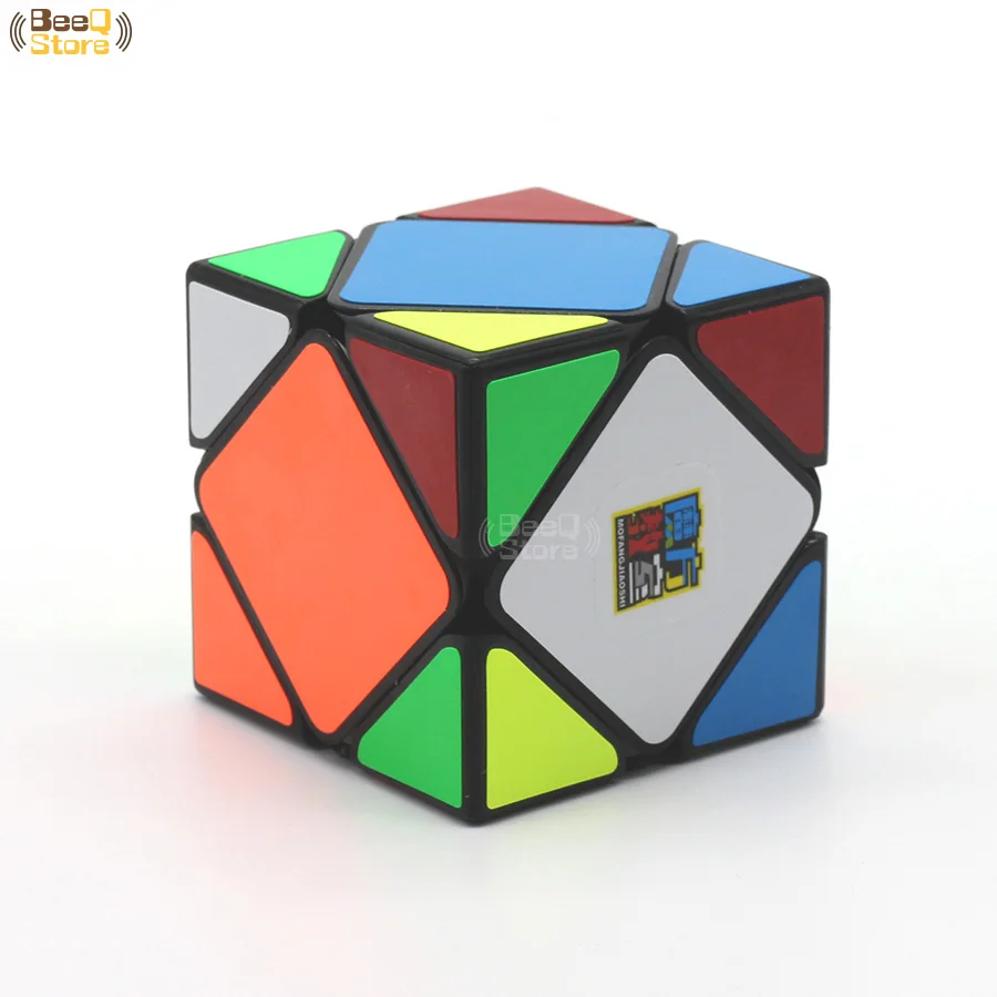 MoyuSkewb перекоса Magic Cube Скорость 3x3x3 куб головоломка Cubo Magico 3x3 черный цветной образовательный мозговой Тизер Игрушка