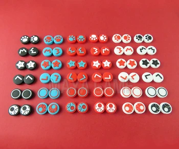 

Thumb grips Caps For NS Nintend Switch Poke Ball Silicone Non-slip Thumb Grip For Pokeball Handle Button Cap