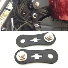 Motorcycle Black Oil Tank Lift Riser 44MM Kits Fit 86-16 For Harley Sportster XL 883 1200 Nightster Iron 48 72 Higher Brackets
