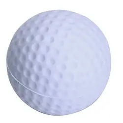 Мяч для гольфа для обучения гольфу мягкий PU пена практика мяч-белый