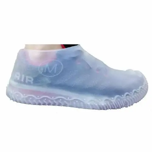 Силиконовые галоши Многоразовые водонепроницаемые непромокаемые мужские ботинки Чехлы для дождевых сапог Нескользящие моющиеся унисекс износостойкие перерабатываемые - Цвет: E