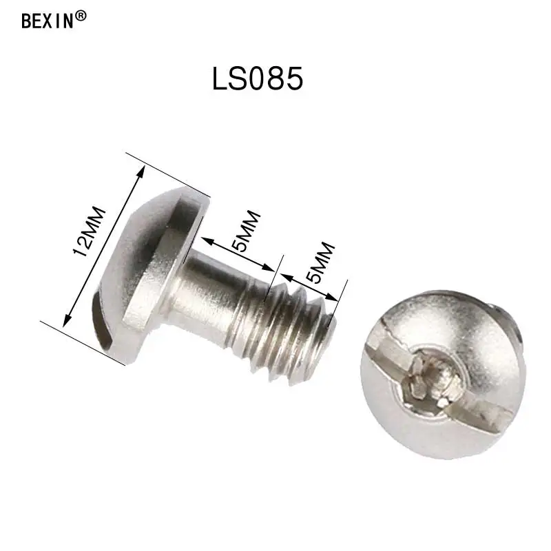 1pcs 1/4 inch Stainless steel Flat Head camera tripod Thread Screw