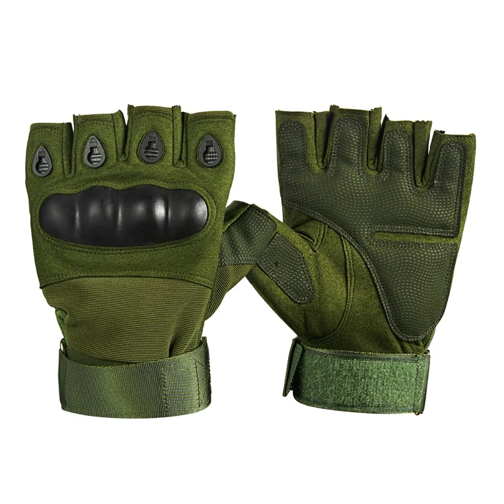 Half Finger Glove-Green 1