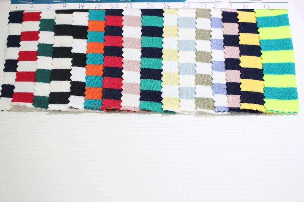 Wholesale Factory direct sales Stripe Terry Knitted Fabric F483in