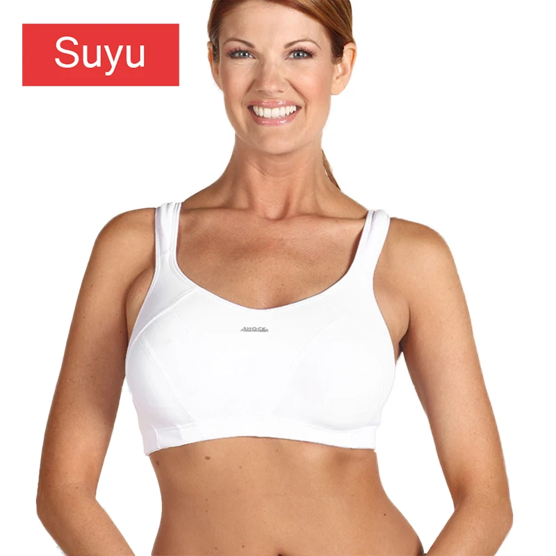 Shock Absorber Women's Plus Size Sports Bra Girls Puberty Colourful