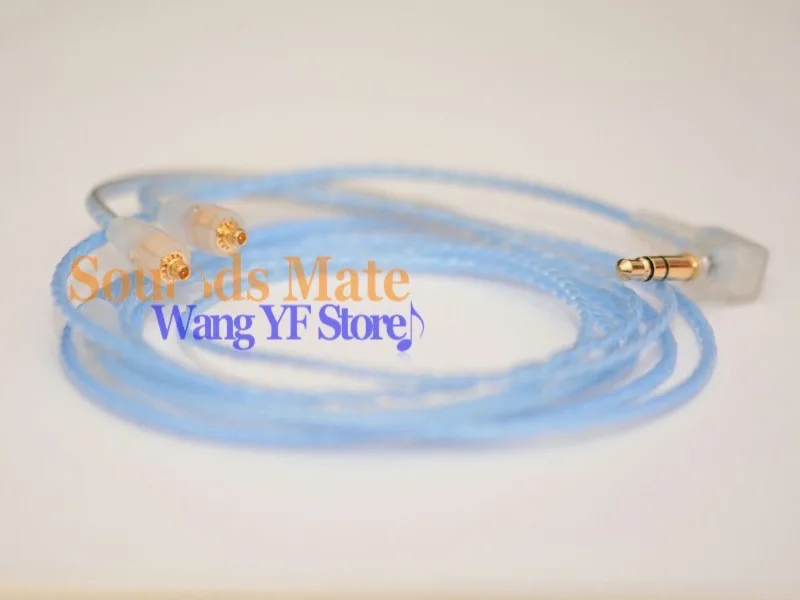 Silver Plated 6N OFC Hifi Cable For SONY XBA Z5 XBA A3 A2 H3 H2 For JVC HA FX850 In Ear Headphone