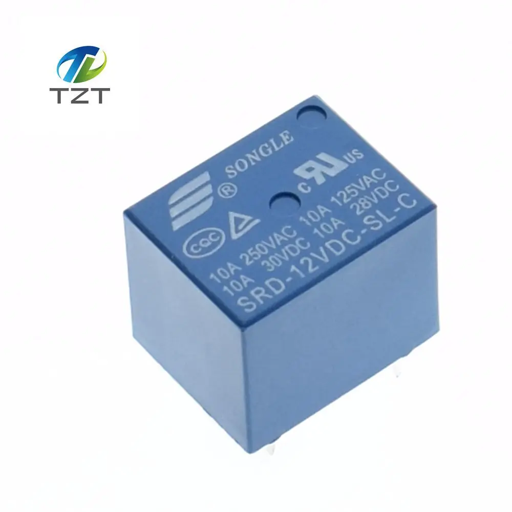 

1pcs /lot SRD-12VDC-SL-C PCB Type 12V DC SONGLE Power Relay