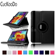 CucKooDo 360 Вращающийся Кожаный чехол-подставка Магнитный чехол для Samsung Galaxy Tab 4 10,1 SM-T530NU 10,1 дюймов планшет