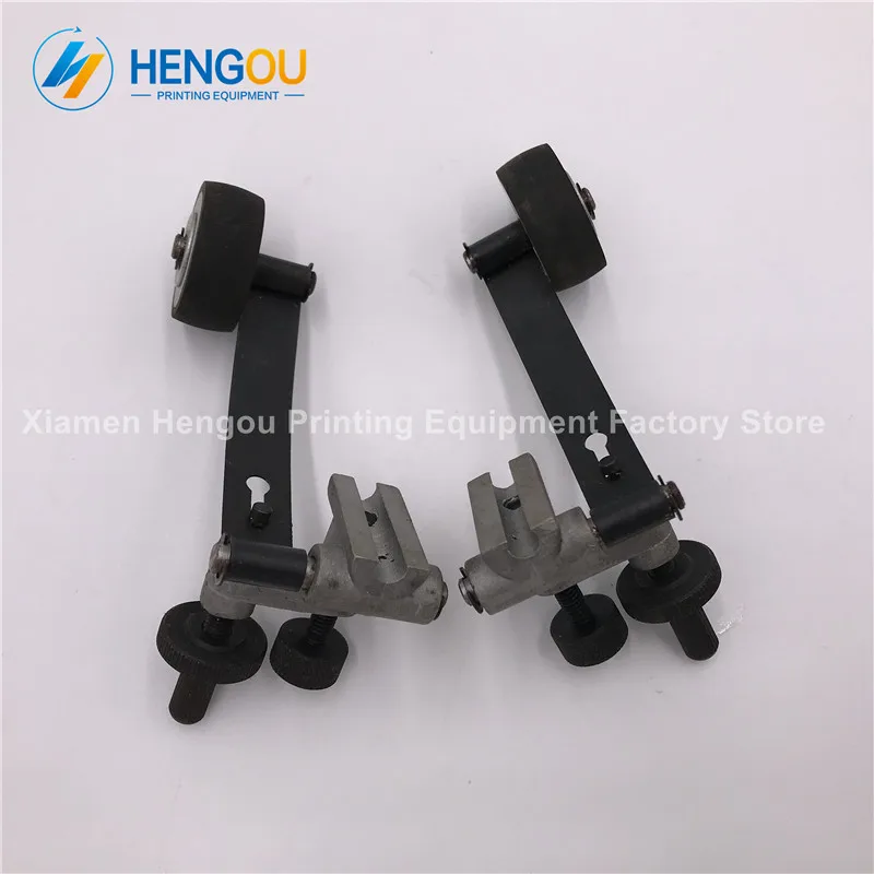 

1 Pair free shipping rubber wheel Length 10.5cm Komori rubber wheel offset printing machine parts