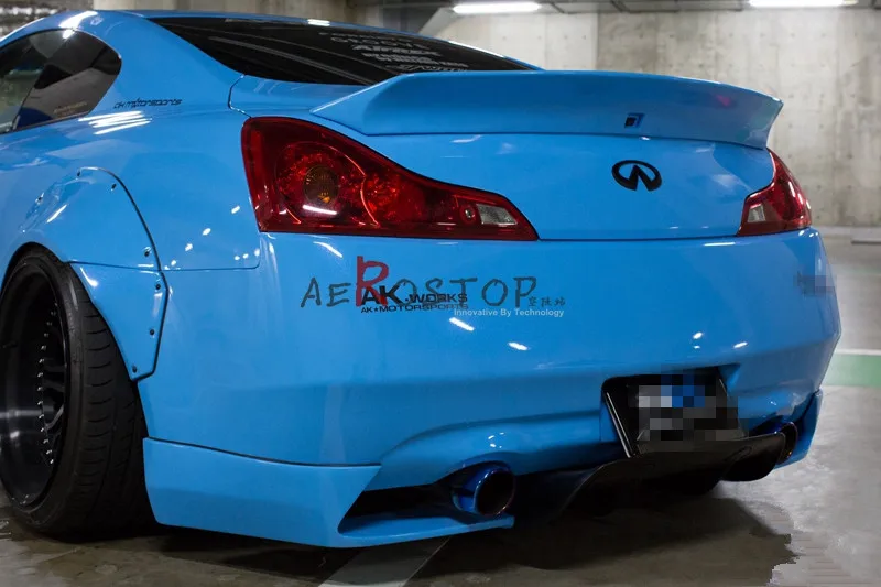 

2008- G35 G37 V36 SKYLINE 2D AK/LLB STYLE TRUNK WING FRP FIBER GLASS