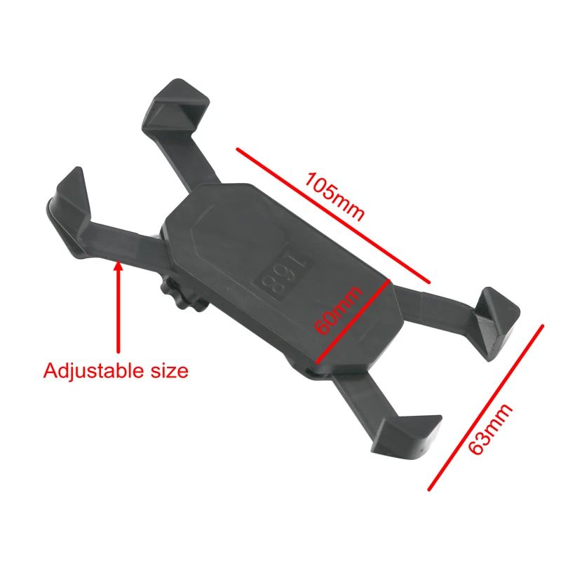 MotoLovee Universal Motorcycle Phone Holder 360 Degree Rotating Bicycle Bracket Motorcycle Holder for iPhone Samsung GPS