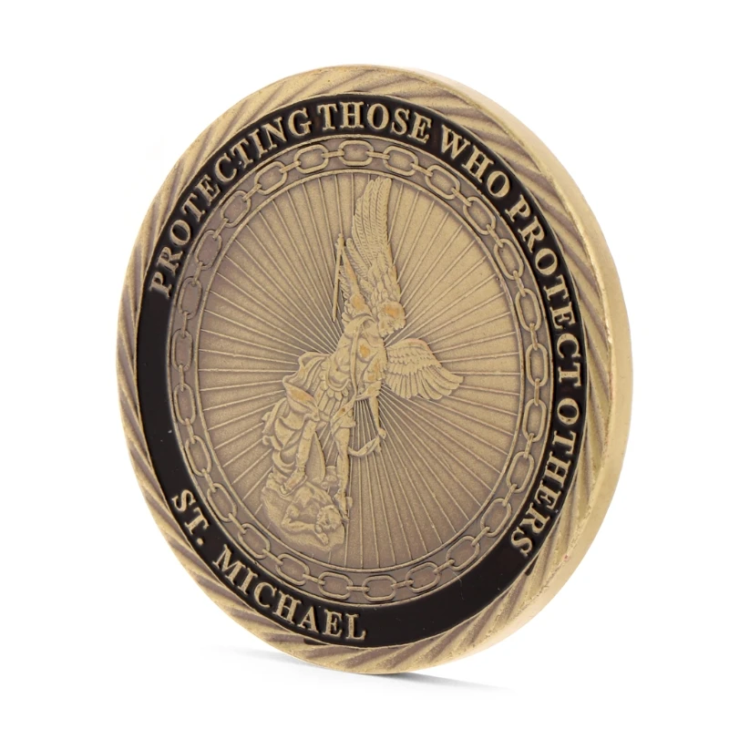 США FBI Святого Майкла памятный вызов коллекция монет Токен Искусство ремесло Прямая поставка