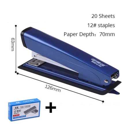 Школьный длинный степлер использует стандартные скобы мини-степлер ...