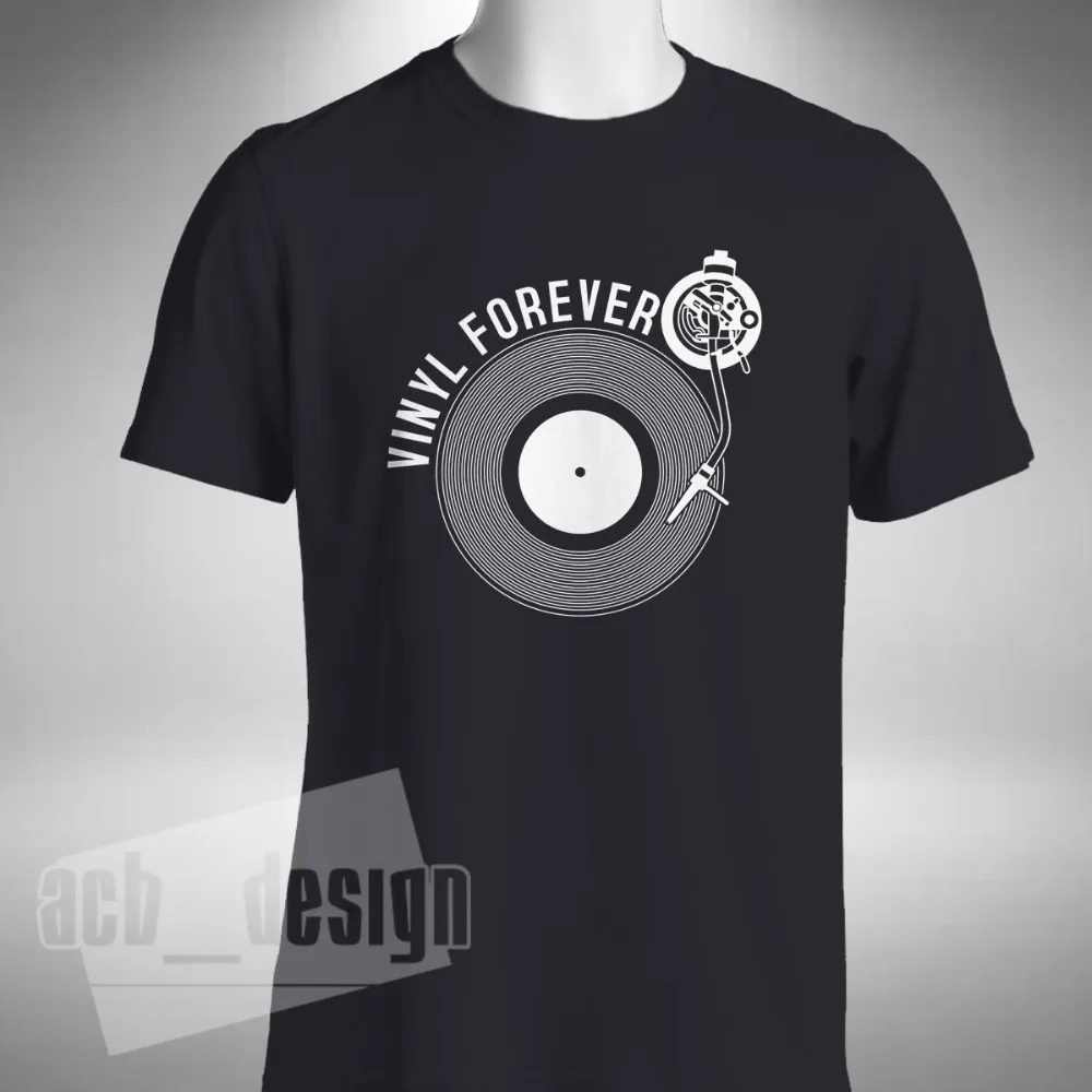 Виниловые футболки Forever Men'S Record Creat Digger виниловые Junkie Old Skool Raver новинка 2019 мужские