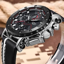 Relojes Hombre LIGE, новые оригинальные мужские часы, лучший бренд, Роскошные Кварцевые часы, мужские повседневные кожаные водонепроницаемые спортивные Молодежные часы