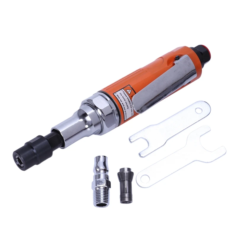 

1/4 Inch 25000 Rpm Extended Shaft Straight Shank Pneumatic Grinding Machine Air Die Grinder For Grinding / Tire Repair
