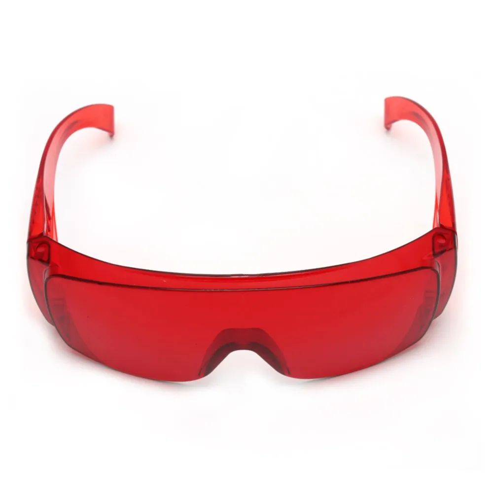 Новые красные очки защитный глаз отверждения светильник Отбеливание УФ стоматологический Стоматолог