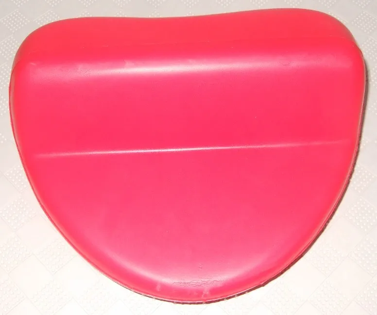 bathtub headrest heart-shape pillow + hot tub spa pillow Red color bathtub gifts