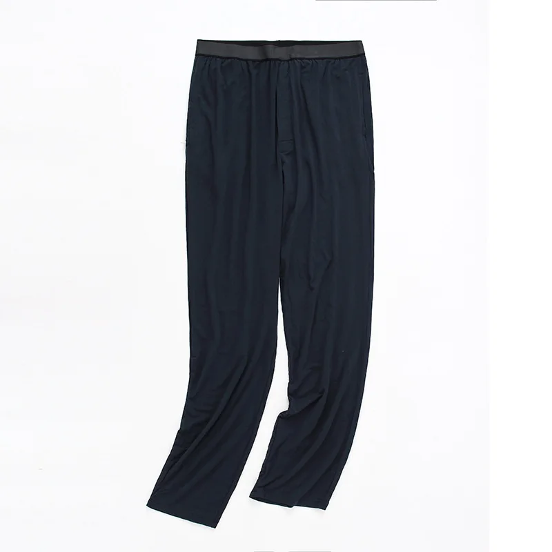 Большие размеры мужские брендовые зимний спальный плавки. homme осенние домашние длинные штаны, модал. качество мягкой подарок 50-100kgs - Цвет: as the photo