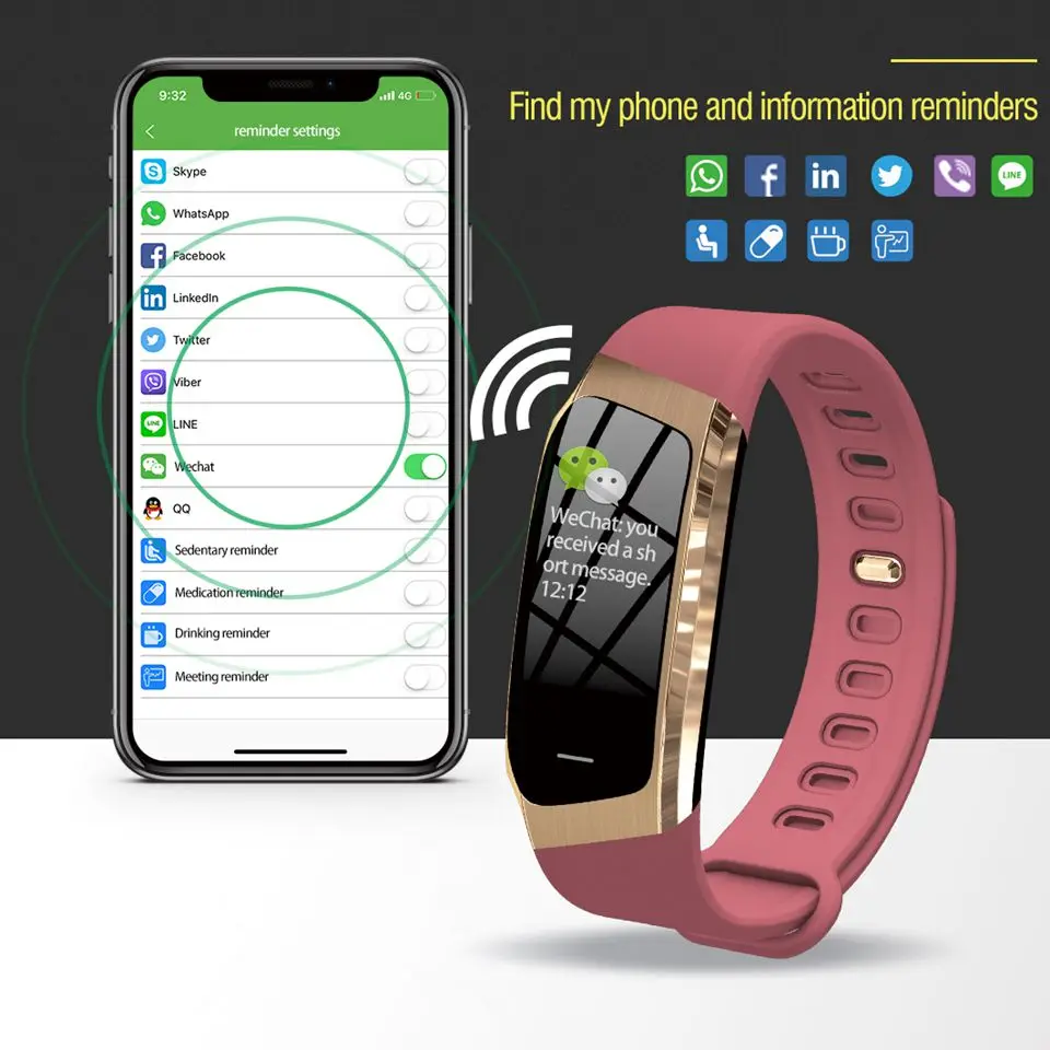 e18 smart band