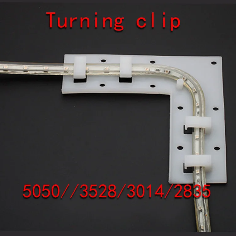 

plastic turning clips for LED strip light 5050 2835 3014 3528