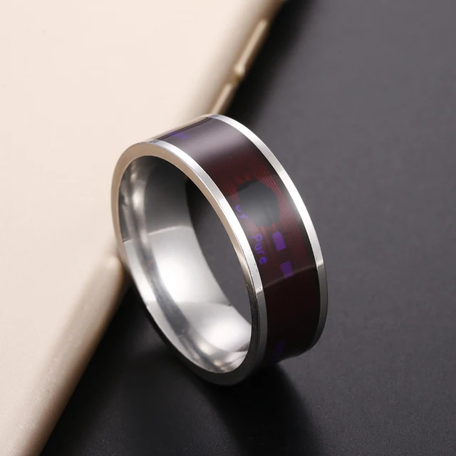 Farfi NFC Smart Magic Stainless Steel Wearable Fashion Finger Ring for iOS  Android