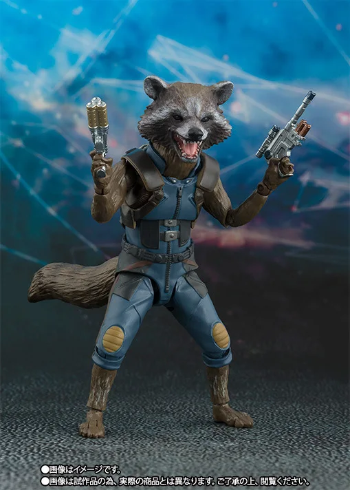 1PC 15cm PVC Rocket Raccoon Action Figure with The Small Tree Man Model ... - 1PC 15cm PVC Rocket Raccoon Action Figure With The Small Tree Man MoDel BirthDay Collectible Gift