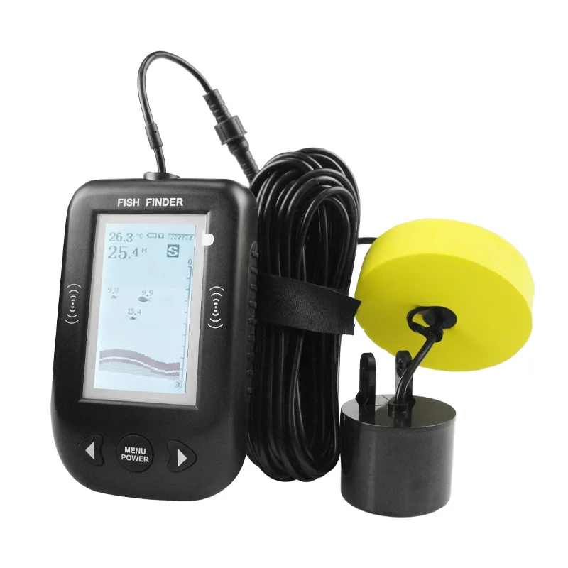 

Erchang XF02 Hot Sale Alarm 100M Portable Sonar LCD Fish Finders Fishing lure Echo Sounder Fishing Finder For Normal Fishing