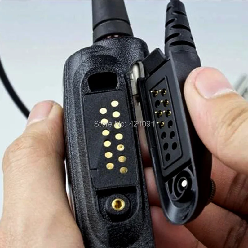 Air трубка Динамик гарнитуры микрофон для Motorola Walkie Talkie GP328 GP338 GD380 GP340 HT750 HT1250 анти-излучения Наушники Аксессуары